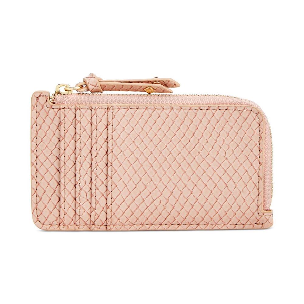 On 34th Zip Card Case Wallet – Blush